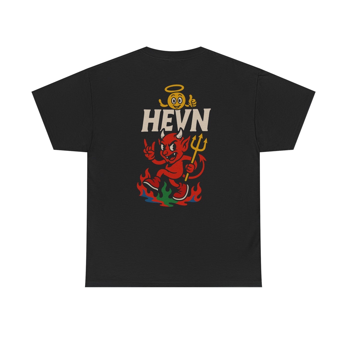 T-Shirt HEVN-Halo Devil Character Unisex Tee